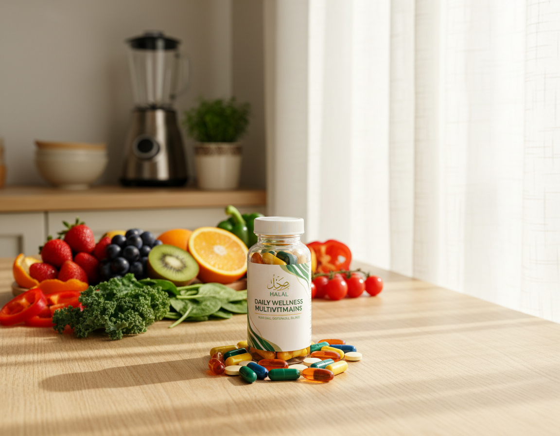Halal Multivitamins for Daily Wellness