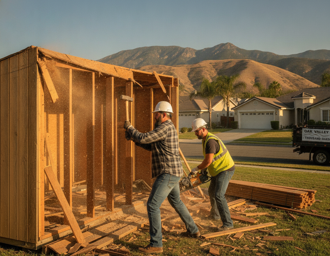 Shed Demolition Experts Serving Thousand Oaks